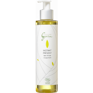 Instant présent Huile de soin certifié bio pour cheveux secs et abîmés