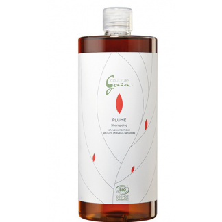 Plume Shampoing doux certifié bio pour cheveux normaux ou colorés en végétale