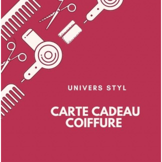Carte cadeau - coiffure